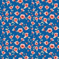 Bindweed seamless pattern