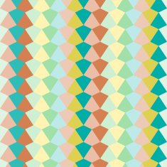 Stripes pattern of abstract triangle