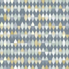 Seamless pattern of triangles and rhombs