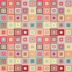 Seamless geometric pattern of squares