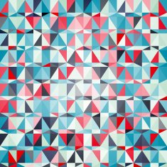 Seamless abstract pattern with triangles