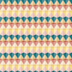 Seamless geometric pattern with triangles