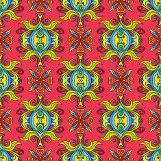 Seamless pattern vector ornament