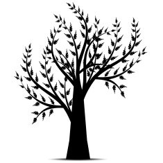 Art Tree Silhouette N7