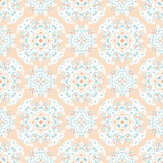 Damask seamless vector pattern N5