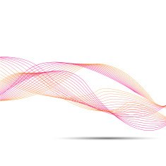 Abstract lines design element with background