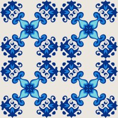 ornamental seamless vector flourish