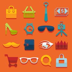 Set of Fashion Icons N46