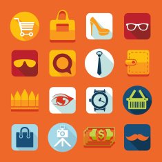 Set of Fashion Icons N47