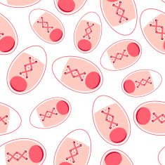 Gumshoes Seamless Pattern Backround Vector Illustration N2