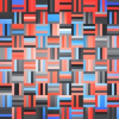 Pixel pattern with stripes