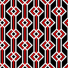 Abstract background with lines and squares Seamless vector pattern