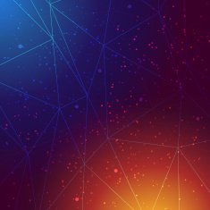 Vector abstract triangles background