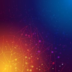 Vector abstract triangles background N2