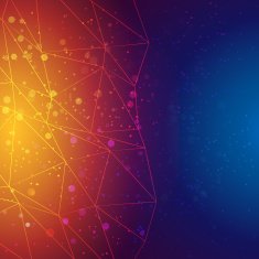 Vector abstract triangles background N7