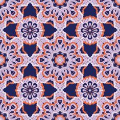 Arabesque seamless pattern N10