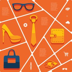 fashion flat infographic N68