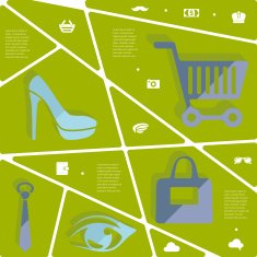 fashion flat infographic N70