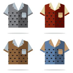 Shirts For Men Vector Illustration N3