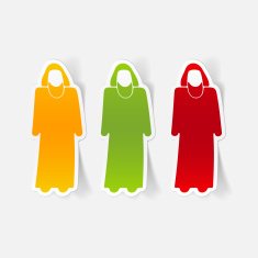 realistic design element muslim N48