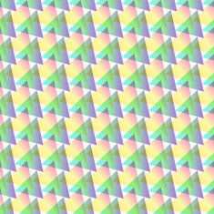Cute vintage triangle