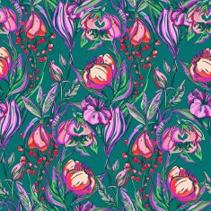 artwork vector flower pattern N3