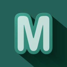 Volume icons alphabet M N3