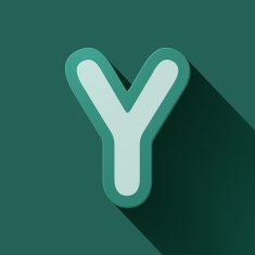 Volume icons alphabet Y N4