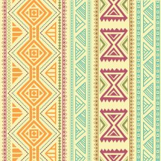 Ethnic ornamental textile seamless pattern N3