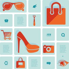 fashion flat infographic N72