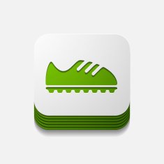 square button sneakers N8