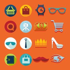 Set of Fashion Icons N55