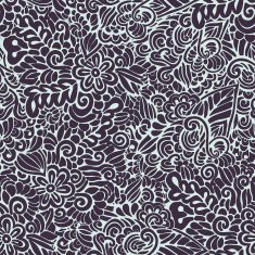 Abstract Vector Hand Drawn Seamless Pattern