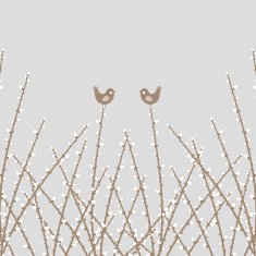 Spring Willow Twig and birds