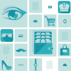 fashion flat infographic N79