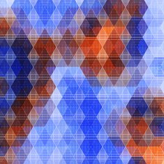 Vector pattern of geometric shapes background Colorful mosaic banner N30
