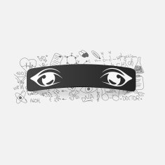 Drawing medical formulas eye N6