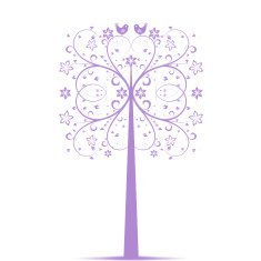 Art Tree and Birds N3