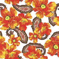 floral design pattern N58