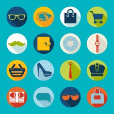 Set of Fashion Icons N70