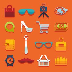 Set of Fashion Icons N71