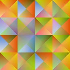 Vintage seamless pattern with triangles