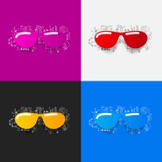 Drawing business formulas sunglasses N3