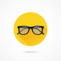 Vector Glasses Icon N3