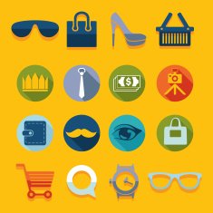 Set of Fashion Icons N82