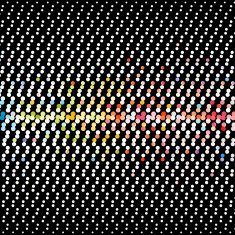 abstract color polka dot pattern background