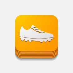 square button sneakers N19