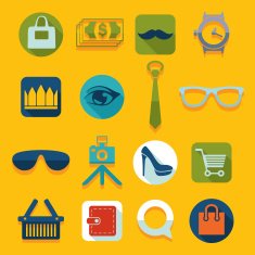 Set of Fashion Icons N85