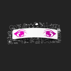 Drawing medical formulas eye N16