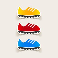 realistic design element sneakers N20